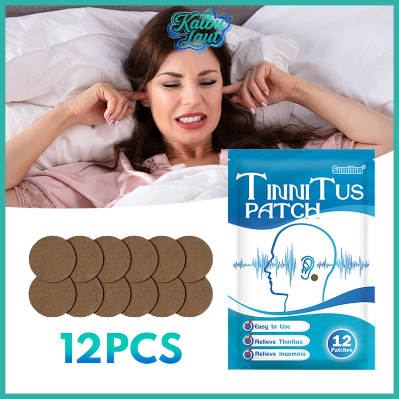 Koyo Telinga 12pcs Terapi Relief Tinnitus Berdengung Atasi Insomnia Dan Ketidaknyamanan Pada Telinga