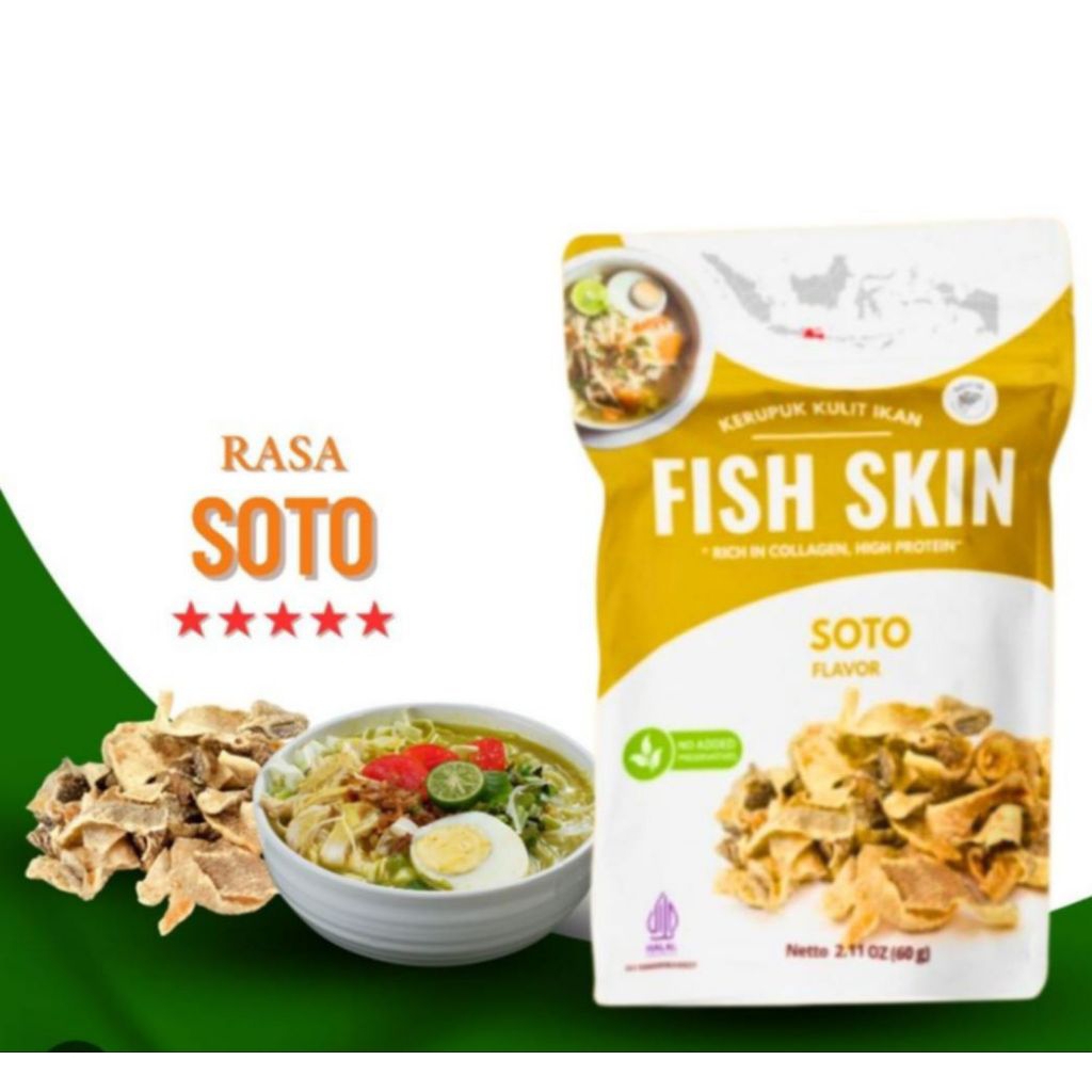 Kerupuk Kulit Ikan Patin Fish Skin