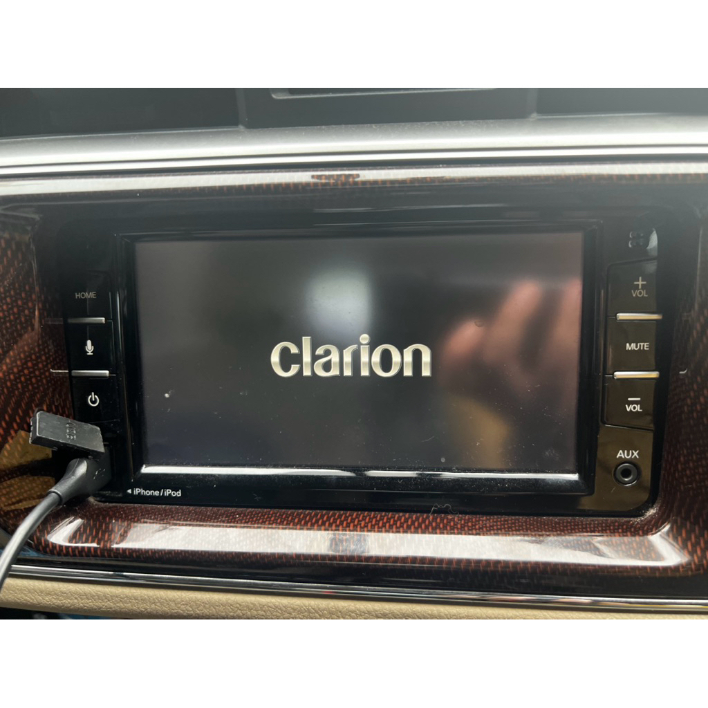 Head Unit Clarion tape carplay android auto