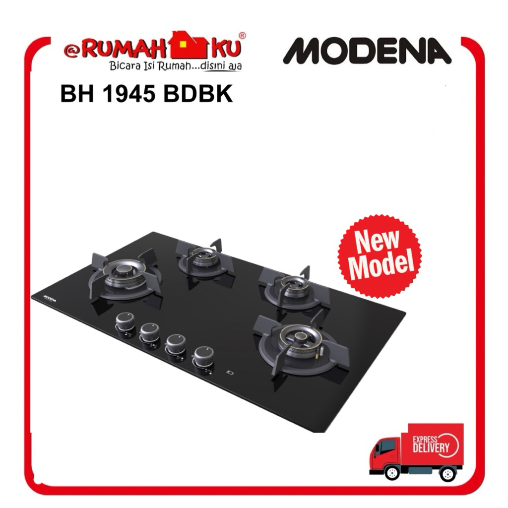 KOMPOR GAS MODENA BH 1945 BDBK KOMPOR TANAM