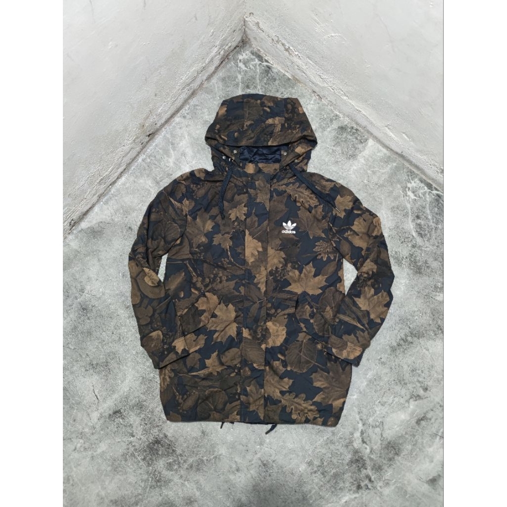 jaket casual Adidas kurtka camo leaf original