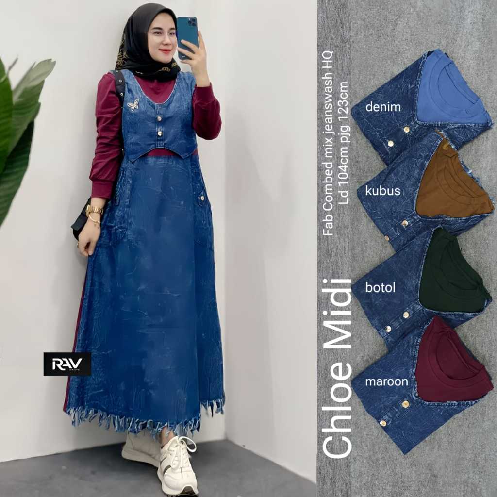 Gamis Lebaran Wanita Terbaru 2026 Baju Pengajian Ibu Pernikahan Set Gamiss Hijab Dres Brokat Muslima