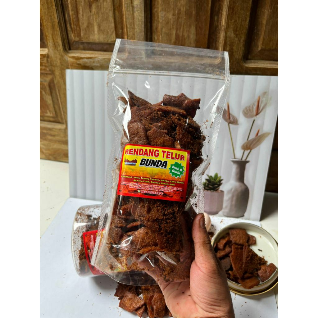 Rendang Telur /khas Minang Asli/Rendang Telur Payakumbuh