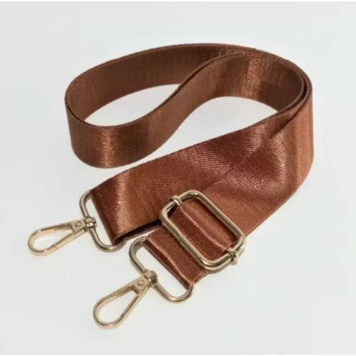 Strap Tali Selempang Wanita Polyester Gold/tali tas wanita