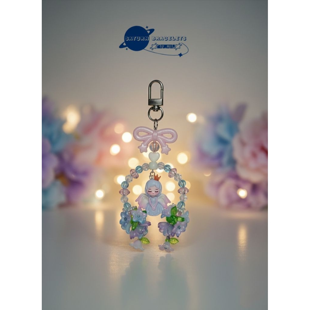 Gantungan peri tidur/bag charm/ganci/gantungan kunci aestetik