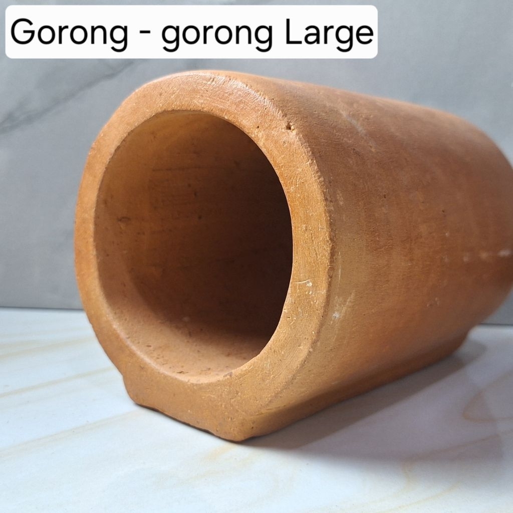 M.A.D Gorong-gorong Besar dari Tanah Liat untuk Hiasan Akuarium dan Tempat Sembunyi Ikan Siklid Boti