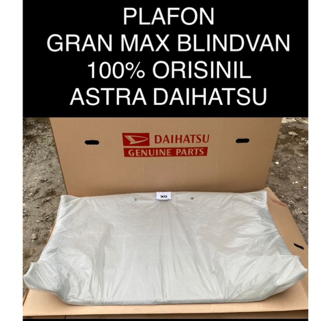 plafon atap gran max blindvan spon asbes kaku100% ORISINIL ASTRA DAIHATSU 63311-BZ270-B11