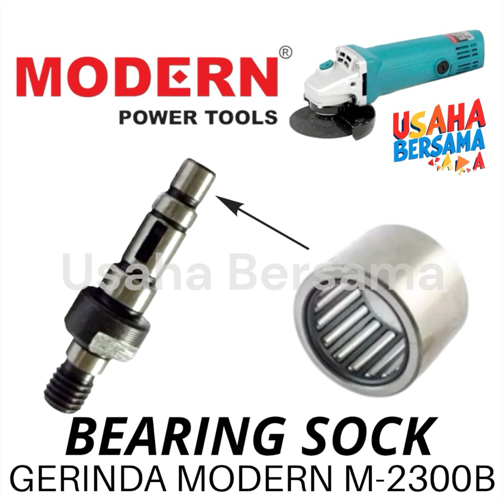 BEARING SOCK KEPALA BELAKANG GERINDA M2300B MODERN SOK KLAHER BOS KLAHER BOSING BEARING BUSHING KLAH