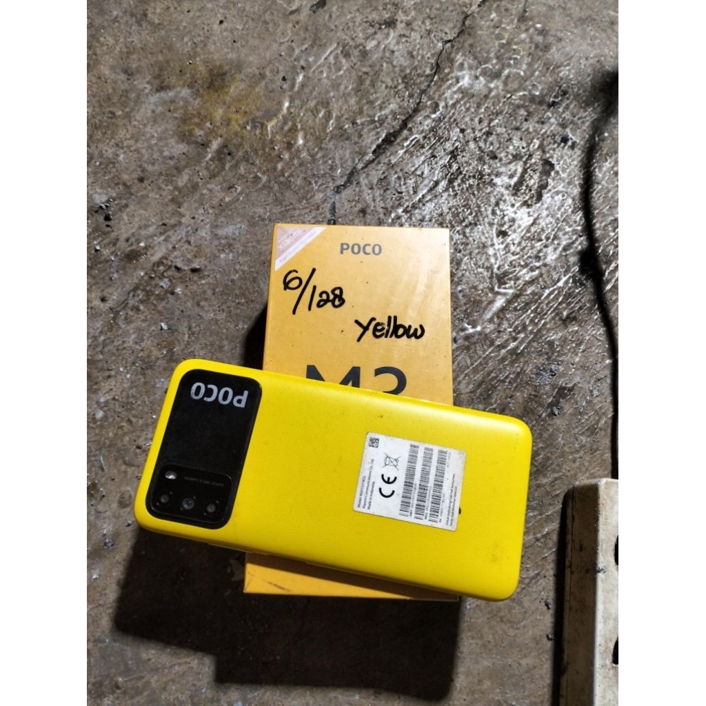 poco m3, 6/128 G.kondisi mati.LayAr masih okey.