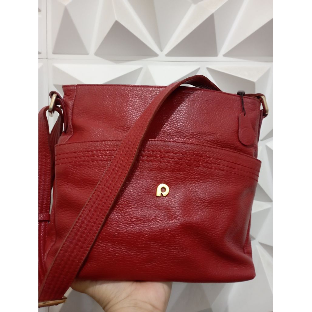 tas papillon preloved tas papilon pl papillon bekas pakai bagus papillon second kulit asli merah mur