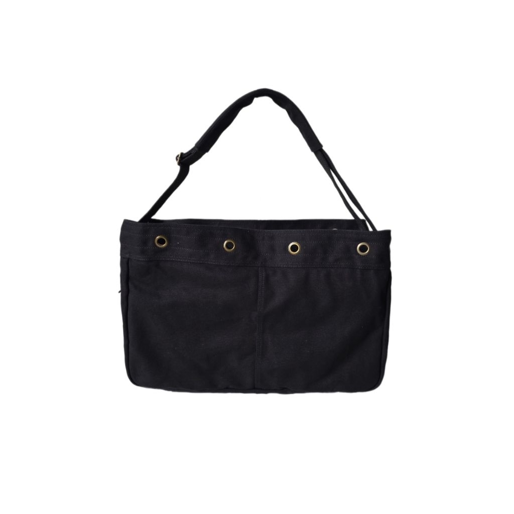 kalih WARTA B vintage newspaper sling bag Hitam