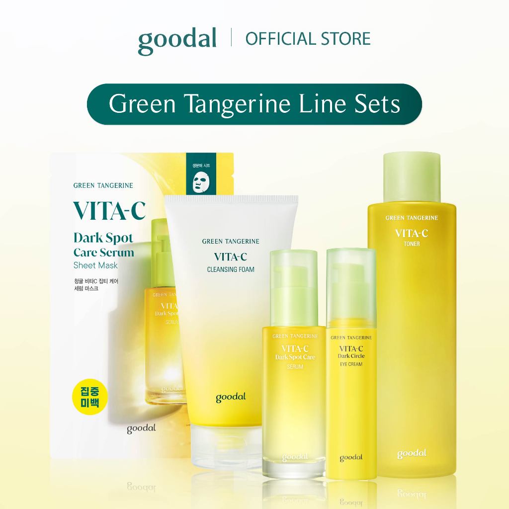 GOODAL Green Tangerine Line Sets