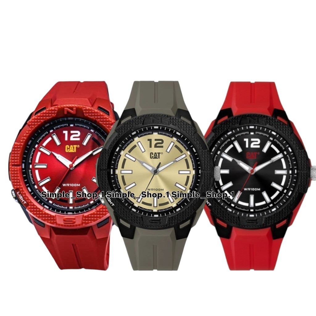 Original 100% Jam Tangan Caterpillar CAT P9.160.21.424 P9.150.25.721 P9.180.28.828 Garansi 2Th