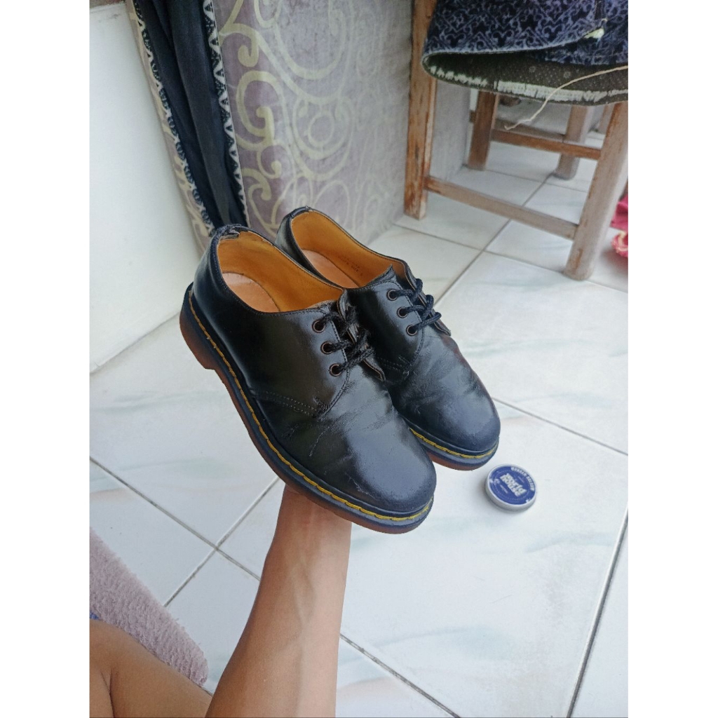 Dr. Martens 1461 Double Stitch Black Smooth