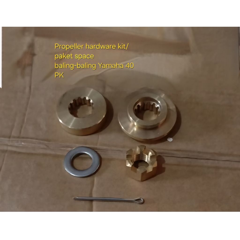 propeller hardware kit/ paket spacer baling-baling Yamaha 40 PK