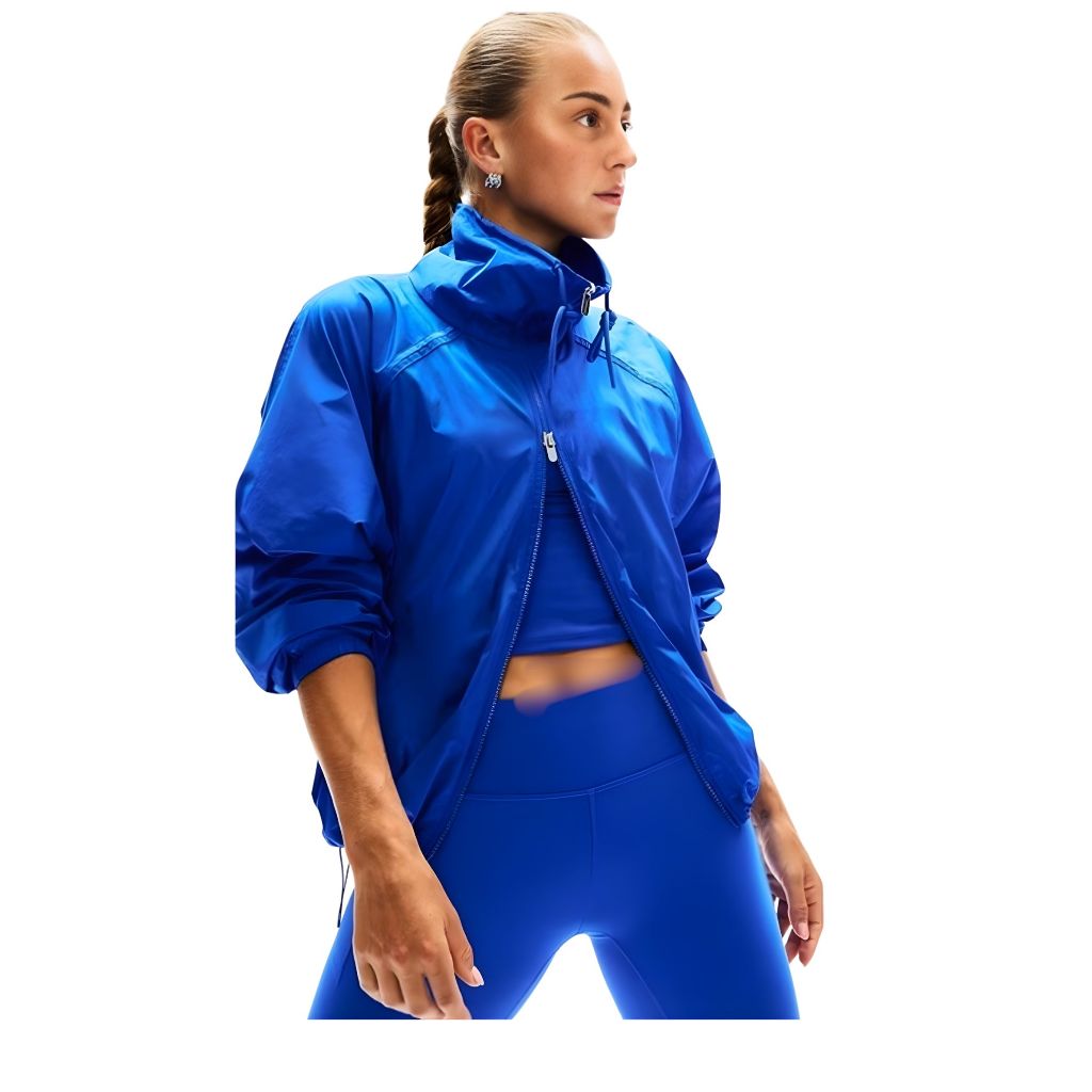 Athleta Rise Women Jacket Original Jacket Wanita Oversized Water Repellent