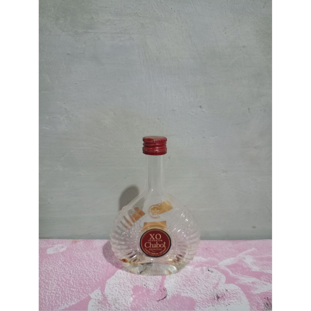 botol bekas chabot xo mini 5cl