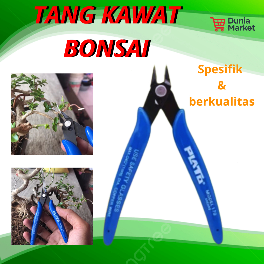 Tang potong kawat bonsai DUNIAMARKET