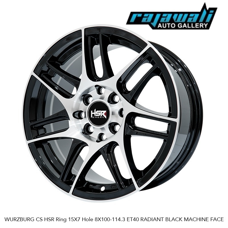 JUAL VELG  MODEL HSR WURZBURG RING 15 VELG MOBIL AVANZA REUNALT AGYA CIVIC CALYA DLL
