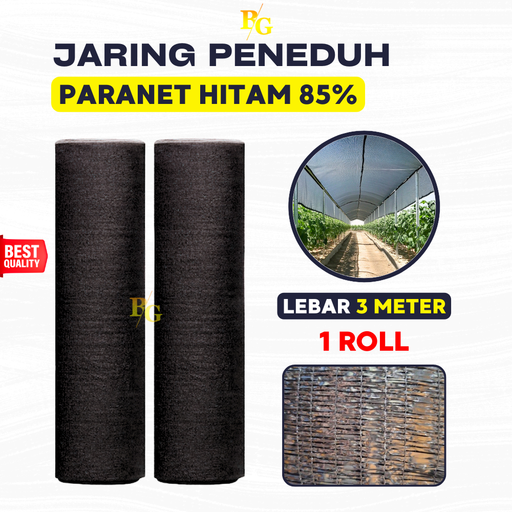 Jaring Paranet 1 Roll 100 Meter 85%