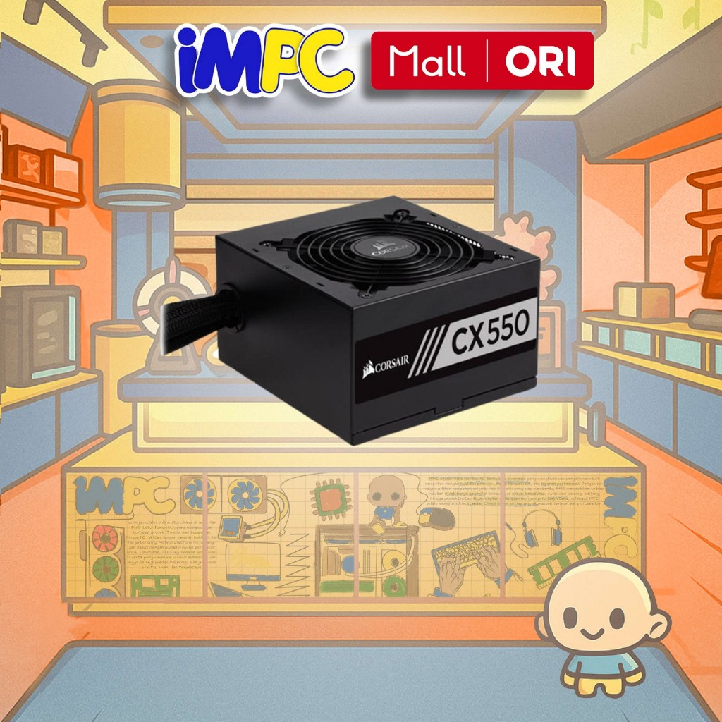 Corsair CX Series 550W - Corsair CX550 - Corsair C550X