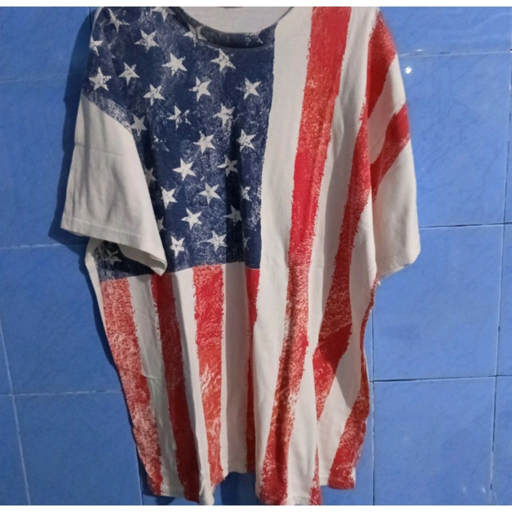 delta pro weight kaos bendera Amerika