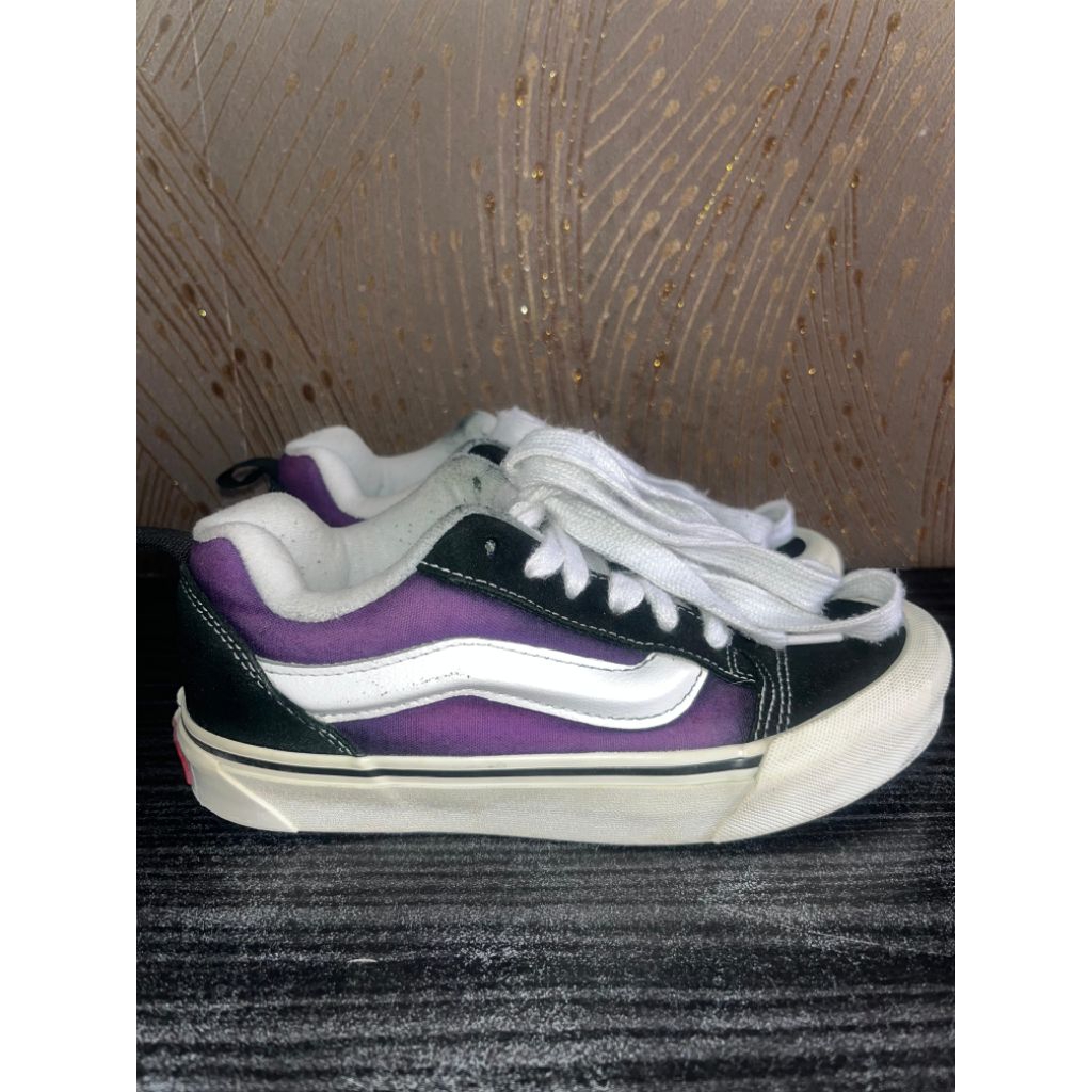 Sepatu Vans kids limited edition original preloved warna purple black
