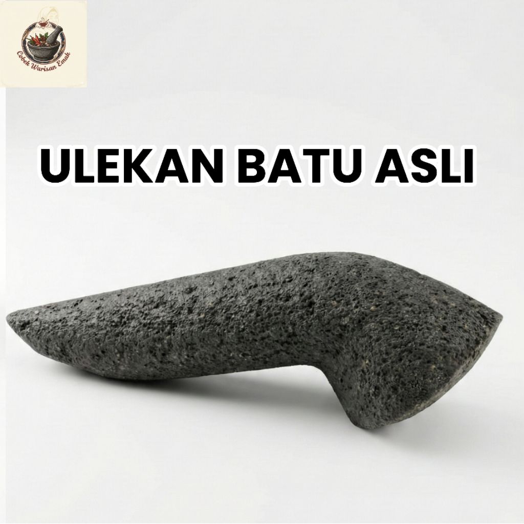 Ulekan Batu - Munthu Batu, Kuat, Tahan Lama, Tekstur Keras, Batu Alam Asli