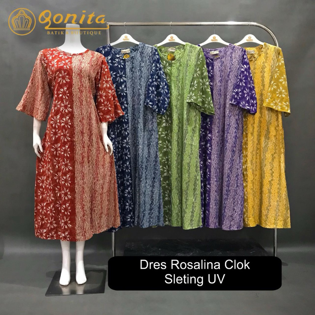 [LD 110] DASTER QONITA ROSALINA CLOK SLETING UV | DASTER QONITA ASLI PEKALONGAN