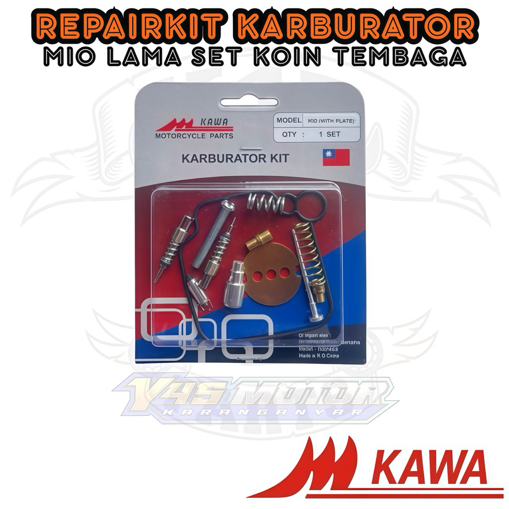 REPAIR KIT REPARKIT MIO SPORTY SET KOIN MIO SOUL KARBU MIO SMILE FINO KARBU ORIGINAL KAWA
