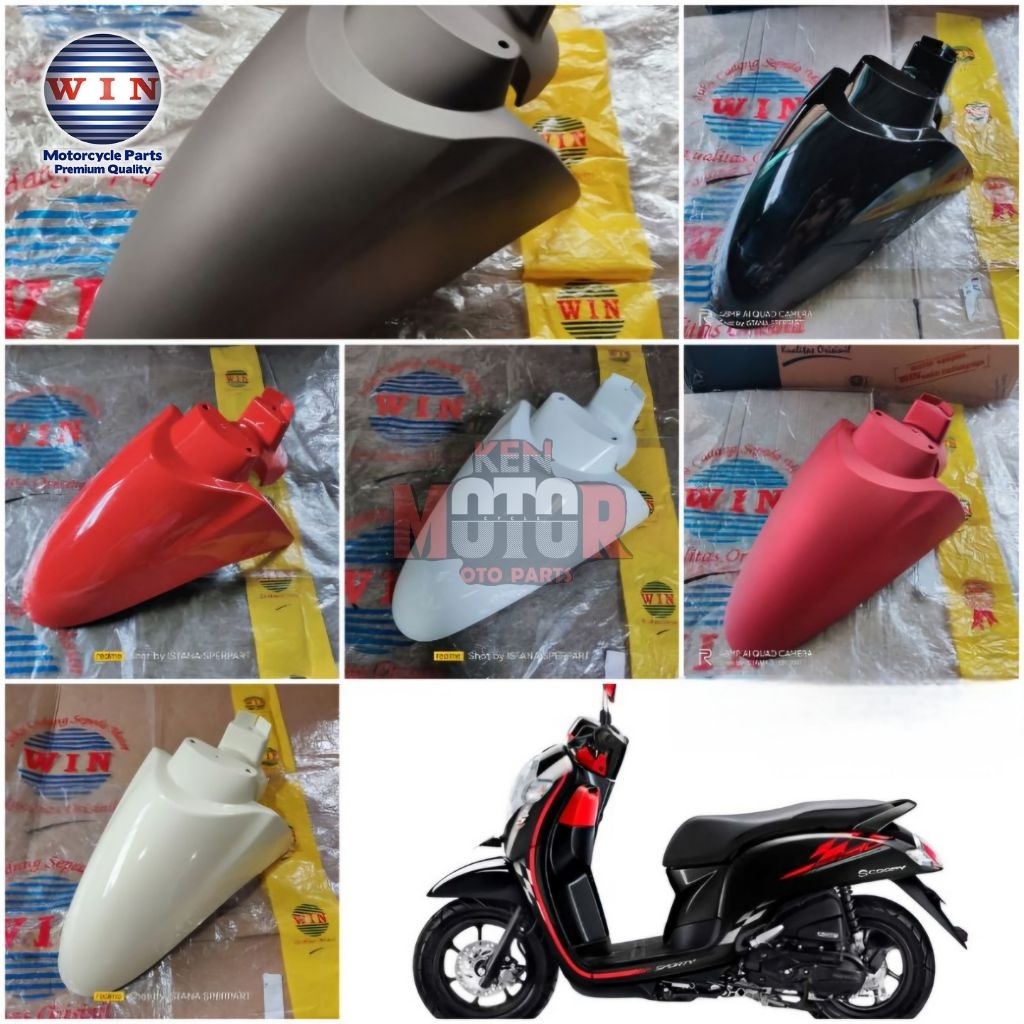 Slebor Depan Scoopy Fi 2017 2018 2019 Merk Win