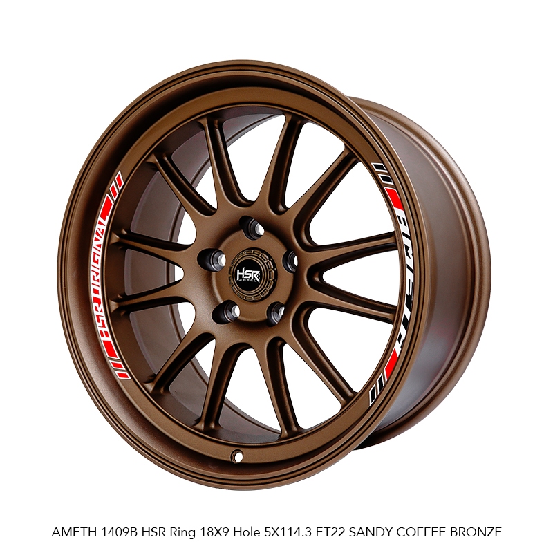 velg mobil ring 18 hsr amet untuk innova xpander hrv terios dll model pelak lenso venom r18