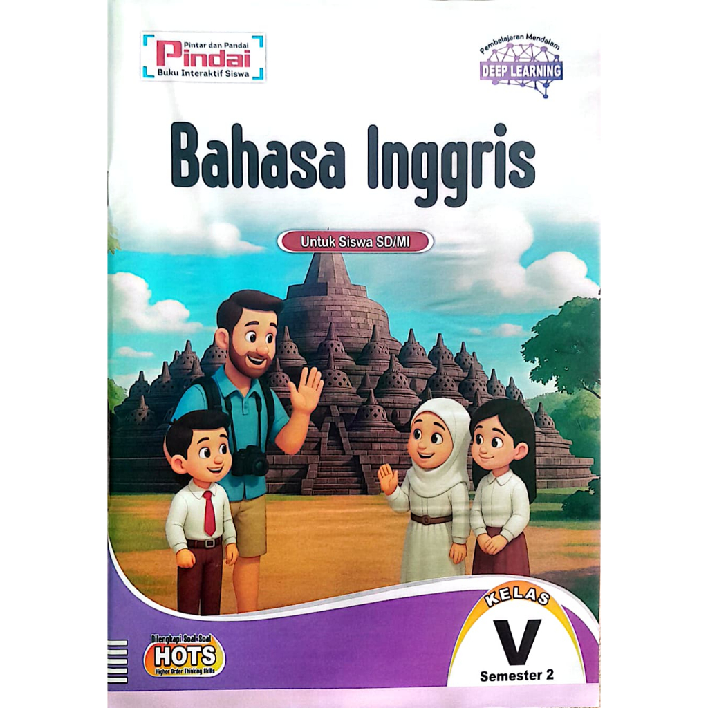 Buku LKS Bahasa Inggris kurikulum Merdeka Kelas 5 SD/MI Semester 2