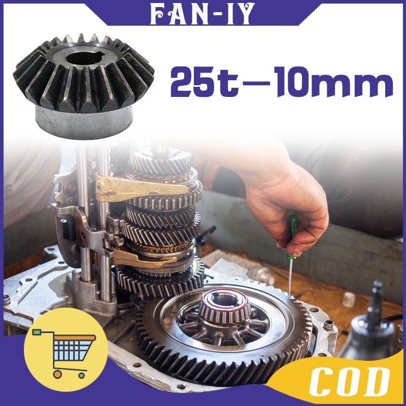 M5 25t Bevel Gear Baja 90° Gear Bevel / Poros Bagian Dalam 10mm