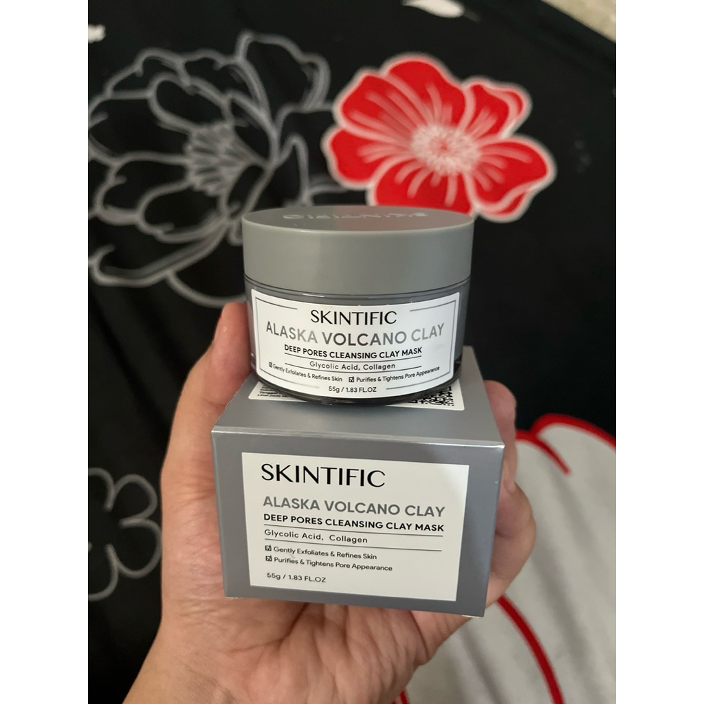 Preloved Skintific Volcano clay mask