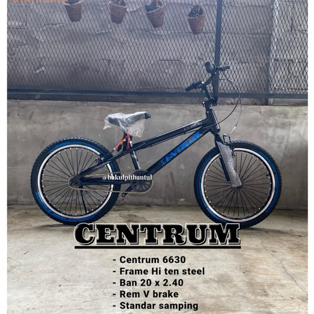 ( Khusus Cargo ) Sepeda Anak Cowok BMX ring 20 Centrum Rem V brake | Sepeda BMX Centrum rem V brake 