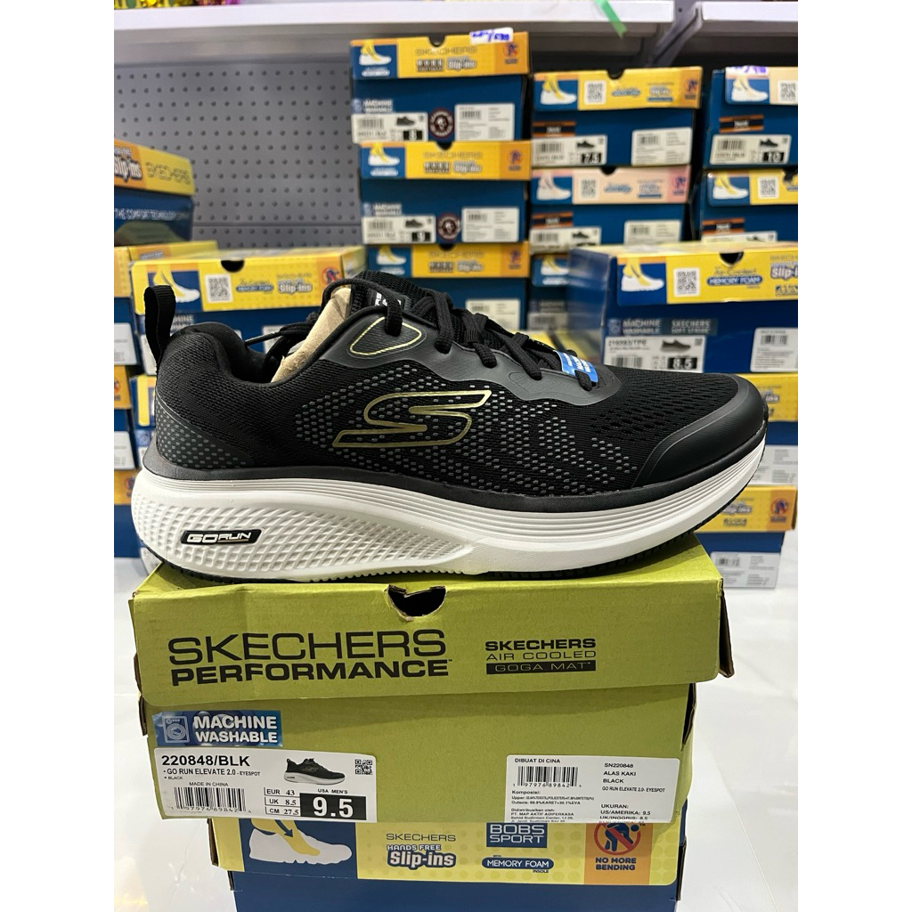 skechers go run elevate skechers mens ske 220848 size 43