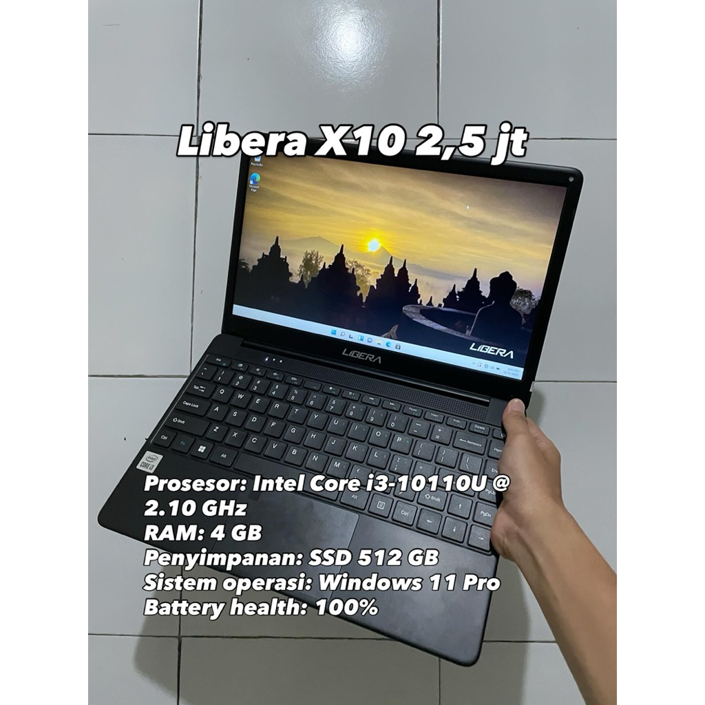 Laptop Libera X10 2,5 jt