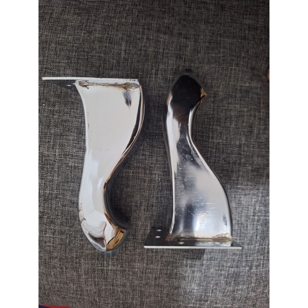 KAKI KAMBING BESI 15 CM/KAKI SOFA/KAKI MEJA DLL.