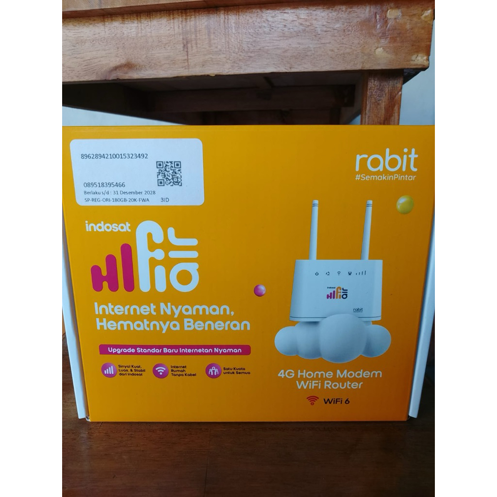 HiFi Modem Tri = modem + router WiFi Menggunakan SIM Card Tri