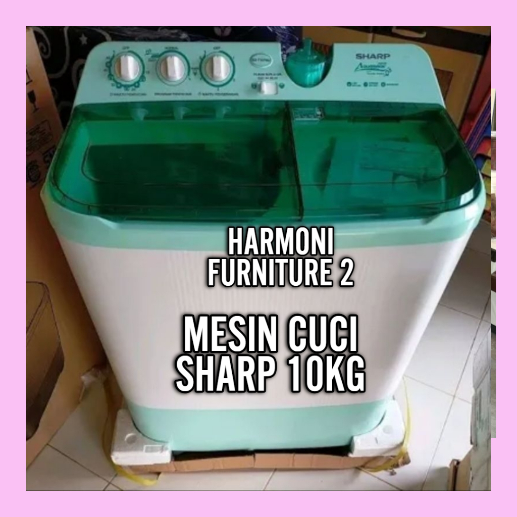 MESIN CUCI SHARP 10 KG