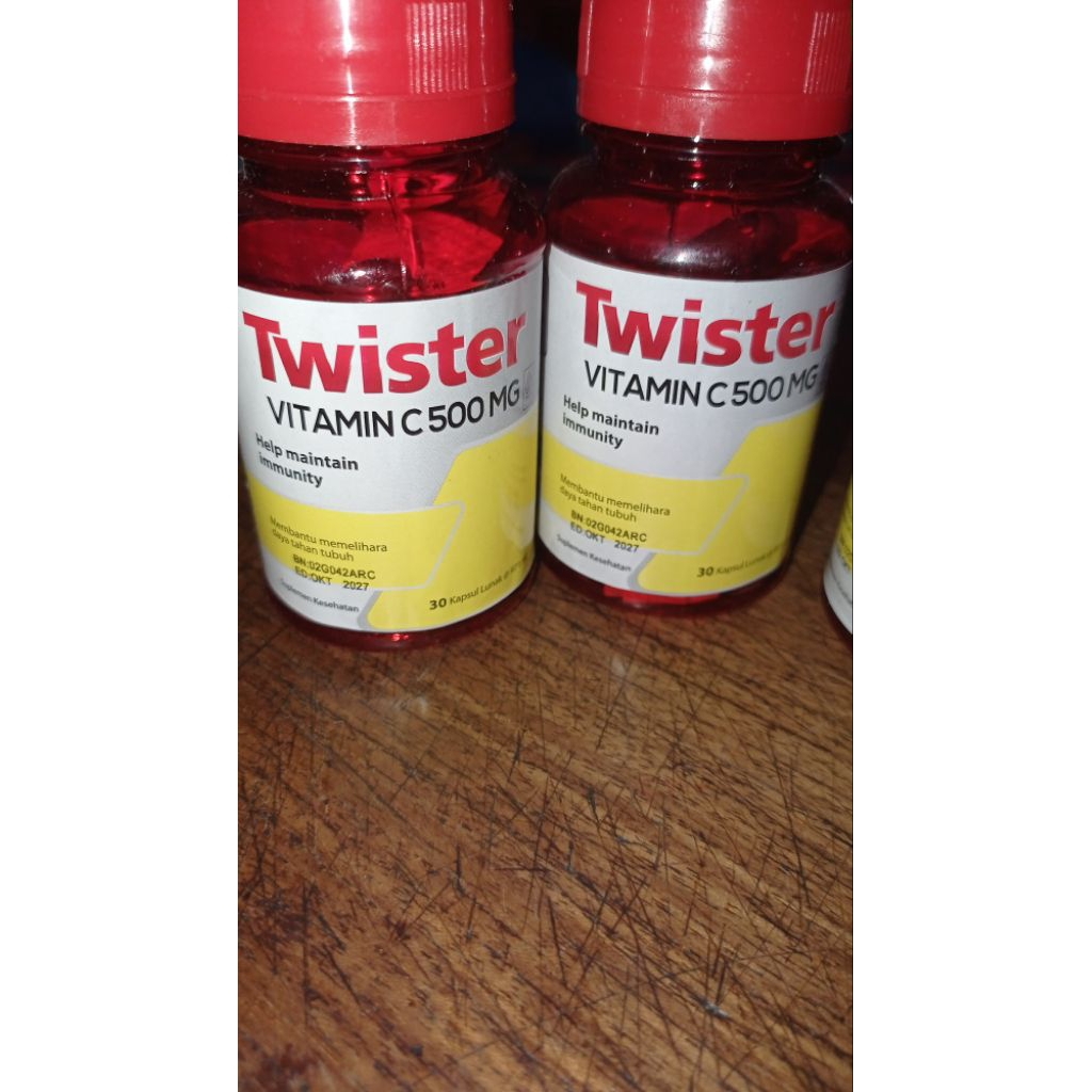 Nature's Pride Twister C 500mg / Vitamin C 500mg (KEMASAN BARU)
