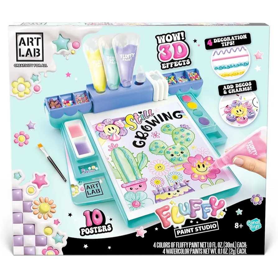 Mainan Canal Toys - Art Lab Fluffy Paint Studio