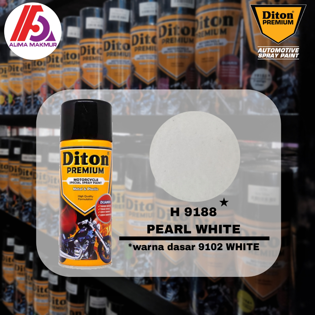 Diton Premium H 9188 Pearl White 400cc / Pilok Diton Premium H9188 Pearl White / Pilok Lembayung Put