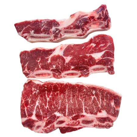 Daging Sapi US Prime Short Ribs Bonein Beef Kalbi Cut 1cm Marbling 4+
