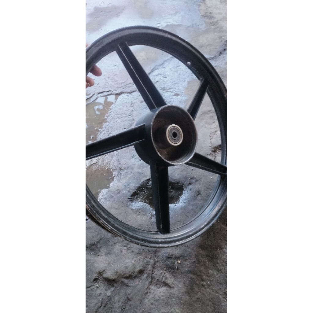 velg resing belakang Supra x lama 110/Supra fit lama/grand, pelek yg di kirim palang random, barang 