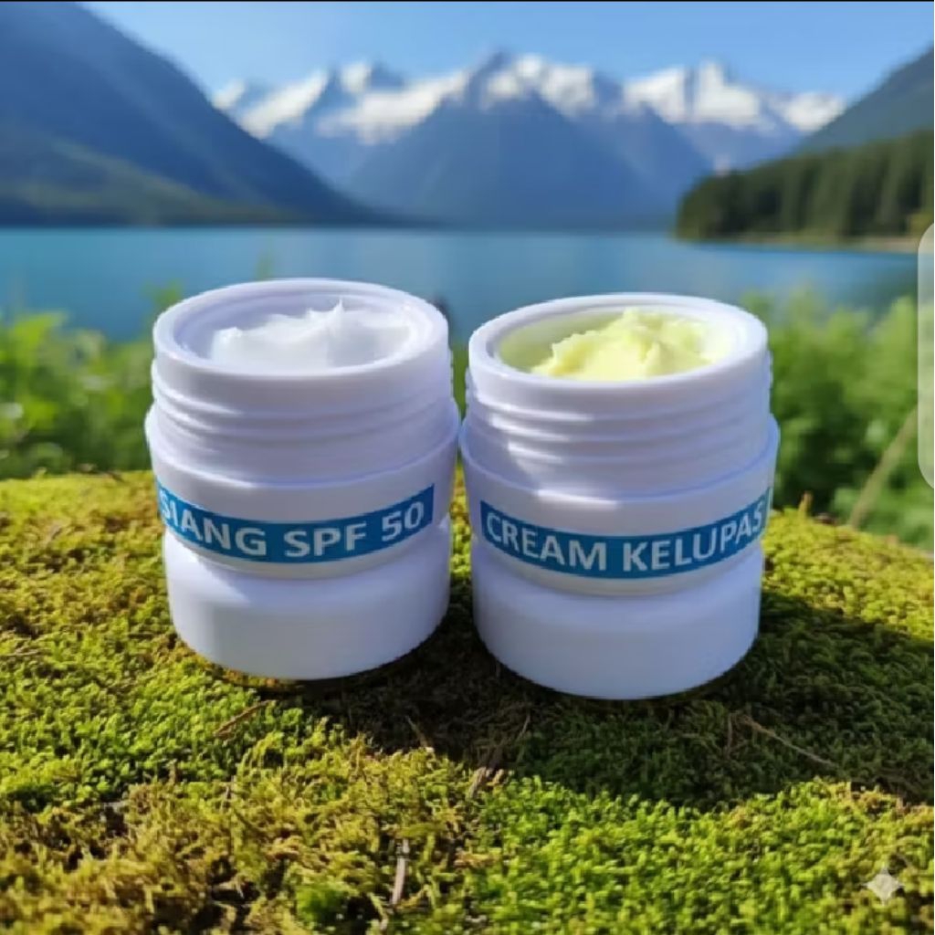 Krim kelupas siang dan malam / cream wajah