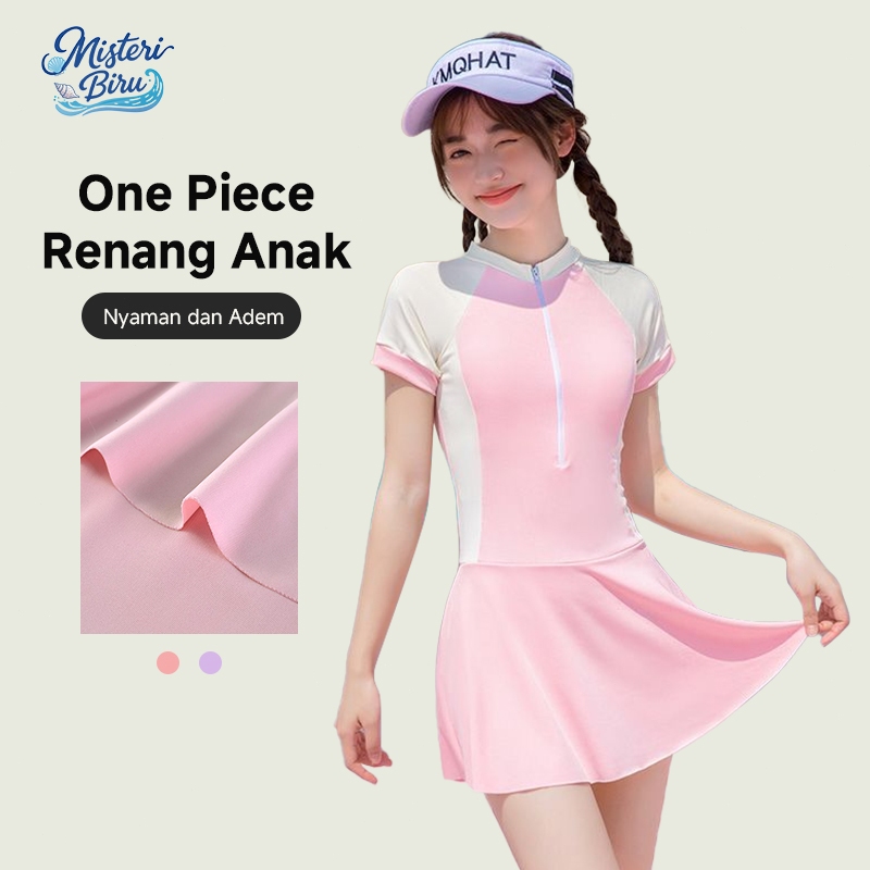 [MB]Swimsuit Wanita Rok Baju Renang Set Surfer Girl Beachwear Set Baju Pantai Kekinian Beachwear Baj