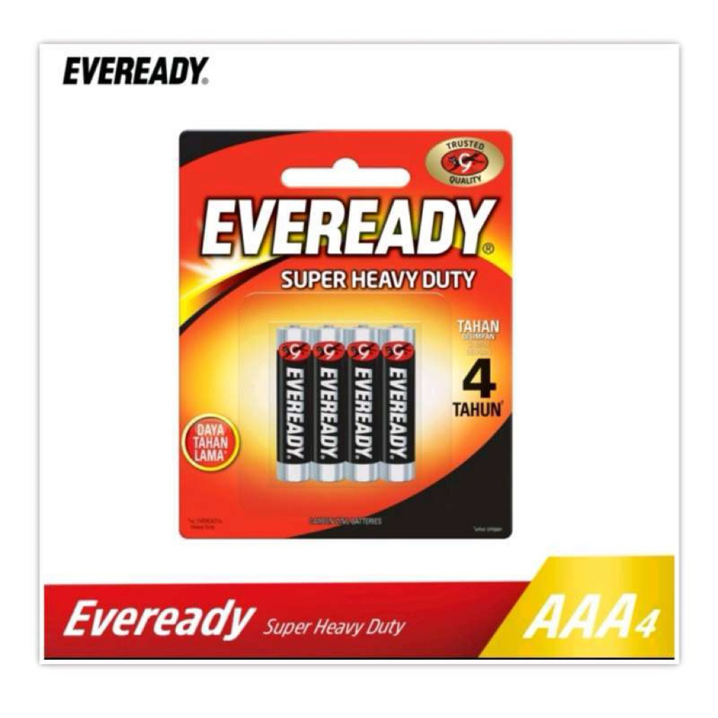 Baterai Eveready AAA4