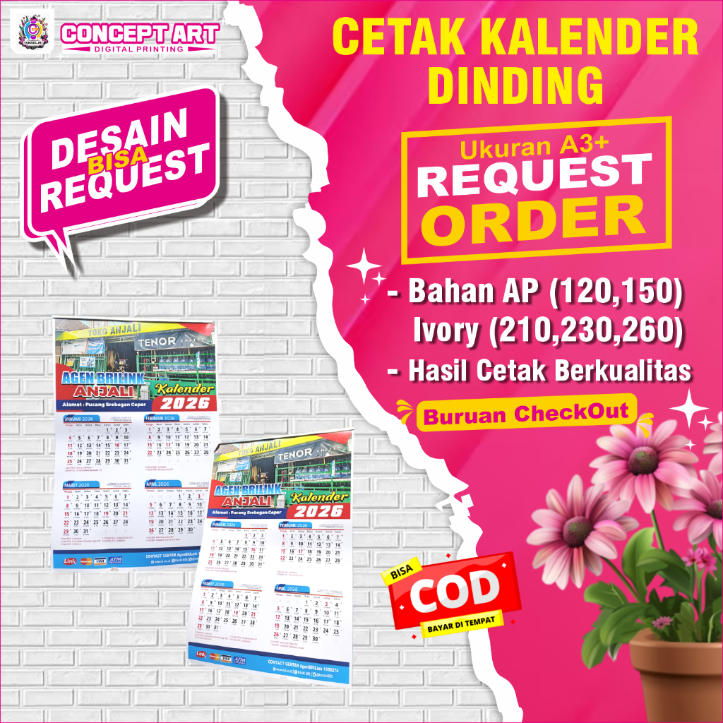 KALENDER DINDING/KALENDER DINDING CUSTOM
